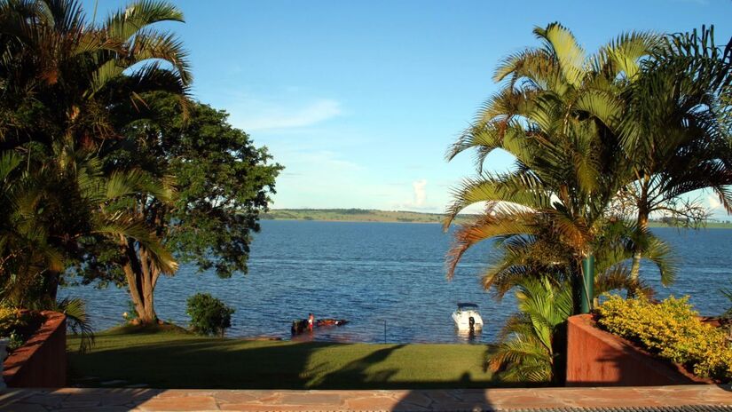 Represa Jurumirim, em Avaré. / Foto: Lucas Gimino/Revista Viagem e turismo