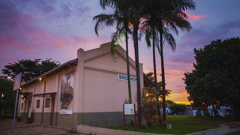 A antiga estação ferroviária de Brodowski é um dos principais pontos turísticos da cidade. / Foto: Divulgação/Refúgios no Interior