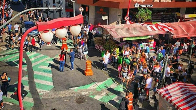 A Feira da Liberdade acontece desde 1975, aos sábados e domingos, das 10h às 18h. - Foto: Reprodução Instagram Feira da Liberdade