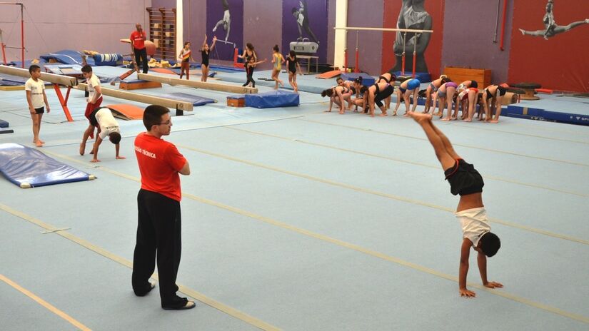 Ginástica Artística no Centro Olímpico de Treinamento e Pesquisa (COTP). / Foto: Divulgação/Prefeitura de São Paulo