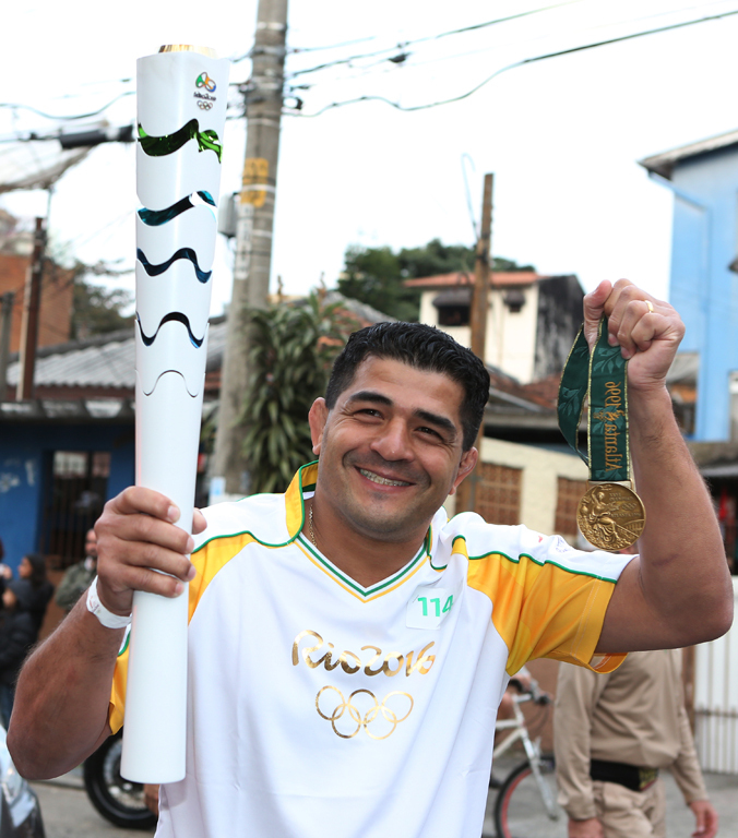 Henrique Guimarães foi medalhista no judô em Atlanta-1996, quando era atleta do Palmeiras. O Verdão é o time de São Paulo com mais ouros, com quatro conquistas, entre as 16 medalhas dos atletas palmeirenses - (Foto: Fabio Menotti / Ag. Palmeiras)