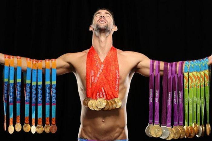 1 - Michael Phelps (Estados Unidos): natação - 28 medalhas (Foto: Reprodução)