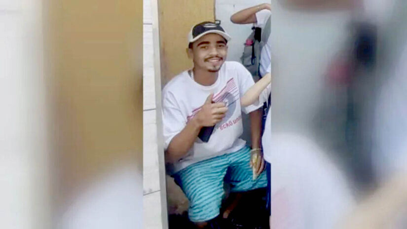 Pedro Kaique, motociclista que morreu atropelado/Reprodução/TVGlobo