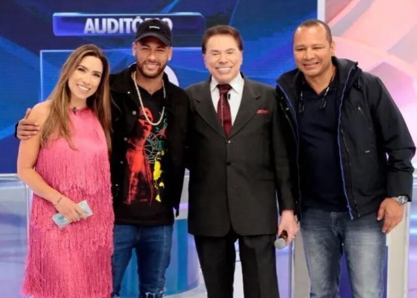 Em 2019, durante edição do 'Jogo das Três Pistas' com o jogador Neymar Júnior e com o empresário Neymar Pai, Silvio revelou seu time do coração: o Fluminense. Além do Tricolor Carioca, Senor Abravanel também foi protagonista em uma história corintiana - (Reprodução/Instagram)