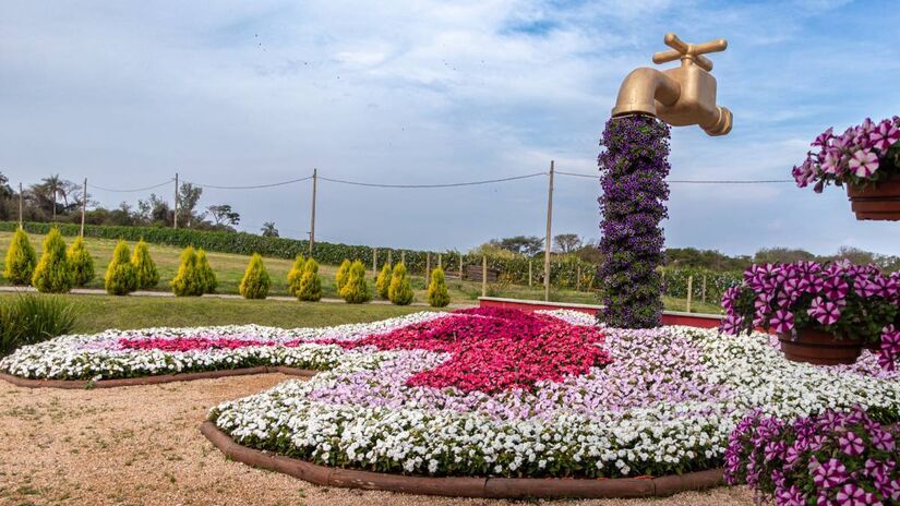 "Magic Garden" é um dos passeios que pode ser adquirido à parte do evento. Foto: Divulgação/Expoflora