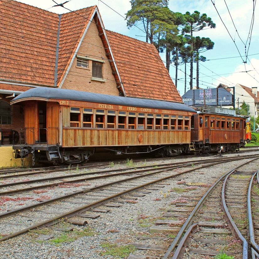 Passeio de bondinho urbano até Abernéssia (Foto: Governo de SP)