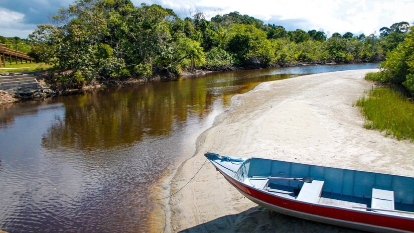 A Praia do Pereirinha, está localizada na Ilha do Cardoso, e é um dos destinos mais procurados por visitantes que buscam um ambiente natural preservado e tranquilo. Foto: Prefeitura de Cananéia