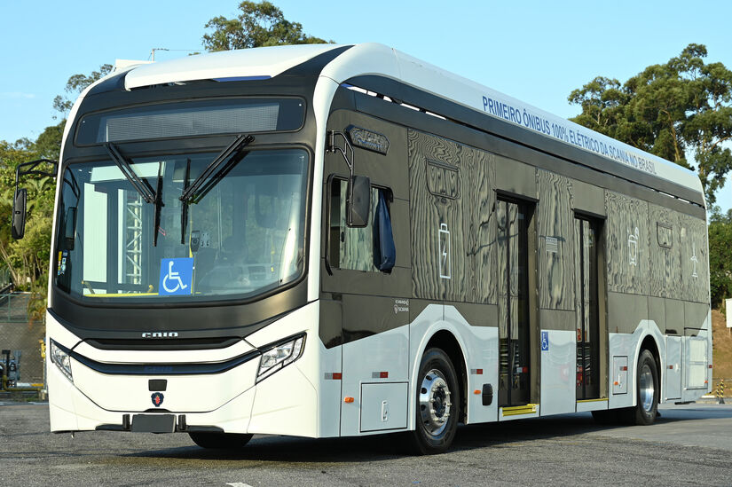 Ônibus elétrico Scania K 230E B4x2LB/Divulgação 