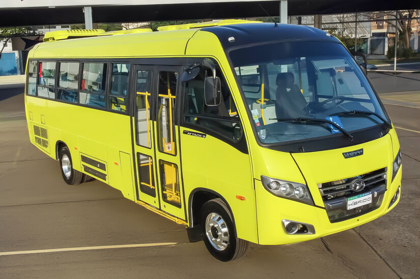 Ônibus Marcopolo Attack 9 Híbrido/Divulgação 