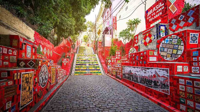 Escadaria Selarón - Foto: Donatas Dabravolskas /Wikimedia Commons