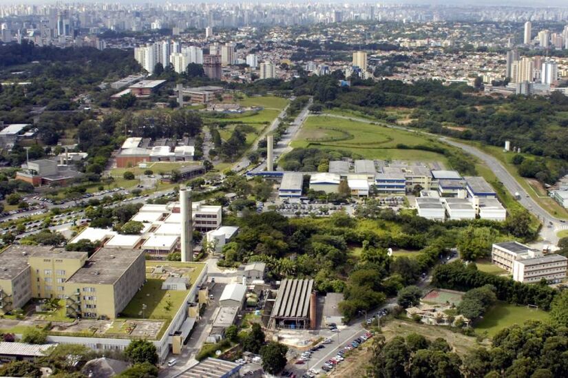 Destaque também para os campi universitários, como o da Cidade Universitária Armando Salles Oliveira, da USP, no Butantã. Foto: Jorge Maruta / Jornal da USP.
