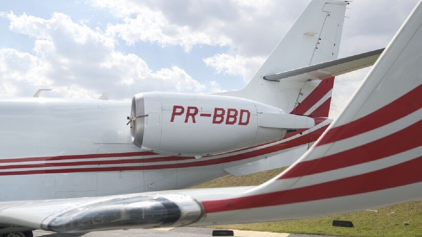 Aeronave, de registro PR-BBD, é da classe pouso convencional 2 Motores Jato/turbofan
Foto: Divulgação