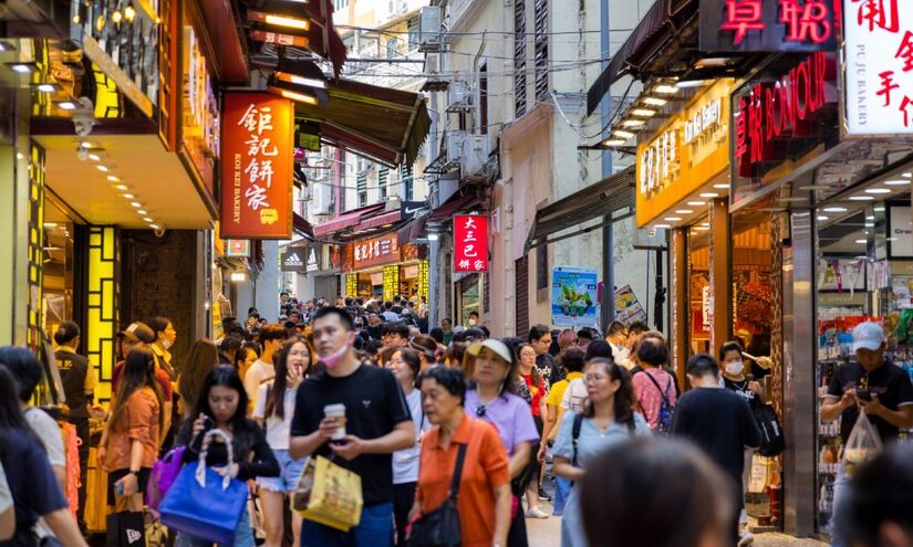 Macau é o território mais povoado do mundo, com mais de 20 mil habitantes por quilômetro quadrado. Foto: Depositphotos