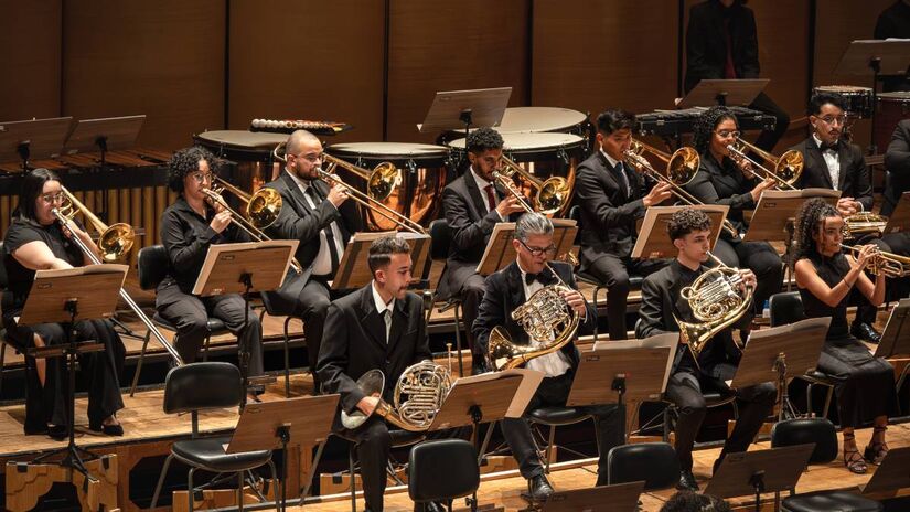 Atividade faz parte de uma iniciativa promovida pela Fundação Theatro Municipal de São Paulo em conjunto com o Novo Anhangabaú. Foto: Kaique Marangoni/Divulgação