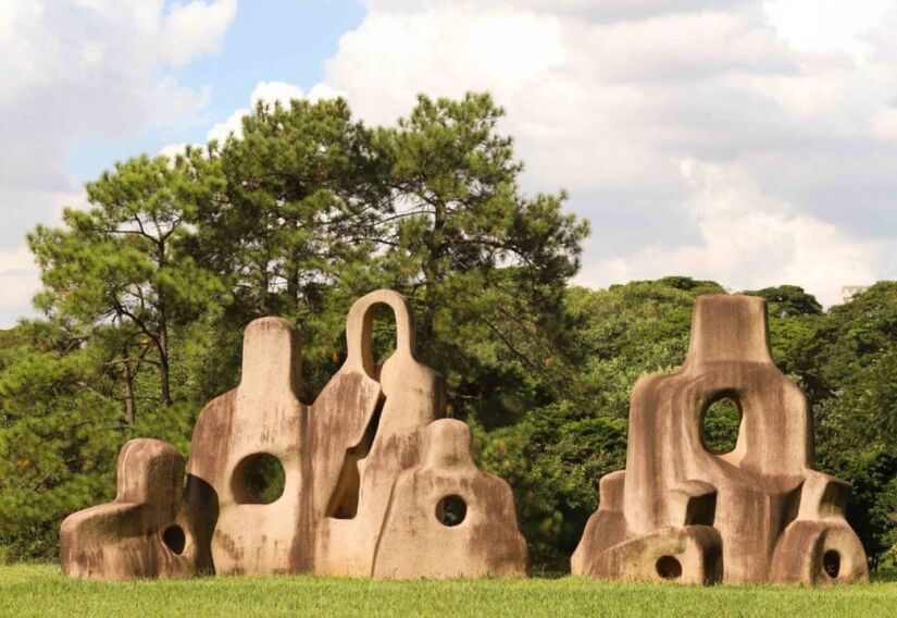 Inédita base cartográfica produzida por pesquisadores do CEM inclui espaços institucionais com alguma vegetação, como o Palácio dos Bandeirantes, no Morumbi. Foto: Governo do Estado de São Paulo  