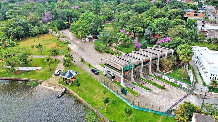 Fundado em 1955, o Parque Estoril virou, em 2013, a primeira Unidade de Conservação de São Bernardo do Campo para garantir a preservação da mata atlântica, da fauna e da represa Billings - (Divulgação/PMSBC)