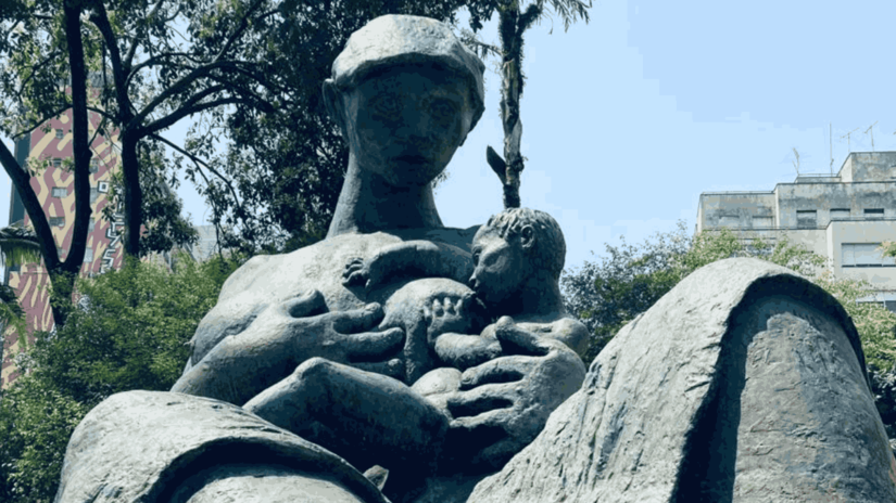 Em 1953, uma associação de negros resolveu lutar pela instalação do monumento à Mãe Preta. Foto: Lincoln Paiva