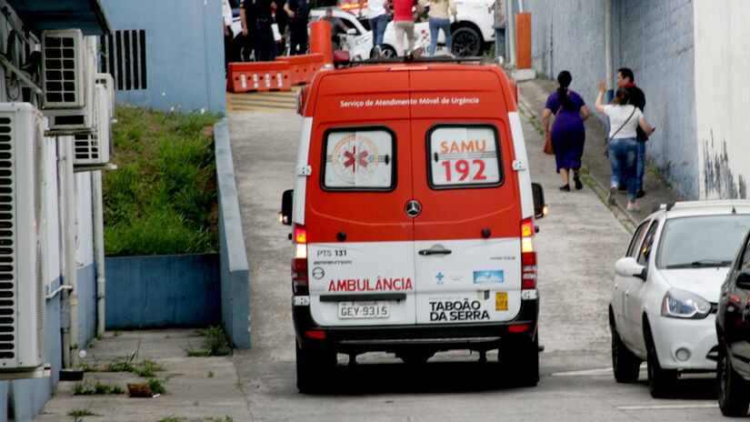 Aprígio foi encaminhado ao Hospital Israelita Albert Einstein, no Morumbi, em São Paulo. Foto: Thiago Neme.