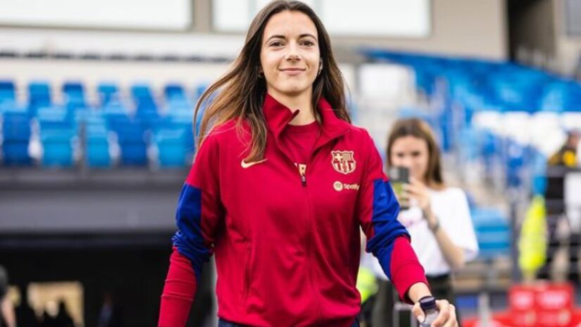 Aitana Bonmatí é eleita a melhor jogadora do mundo.

/Foto: Reprodução/Redes sociais