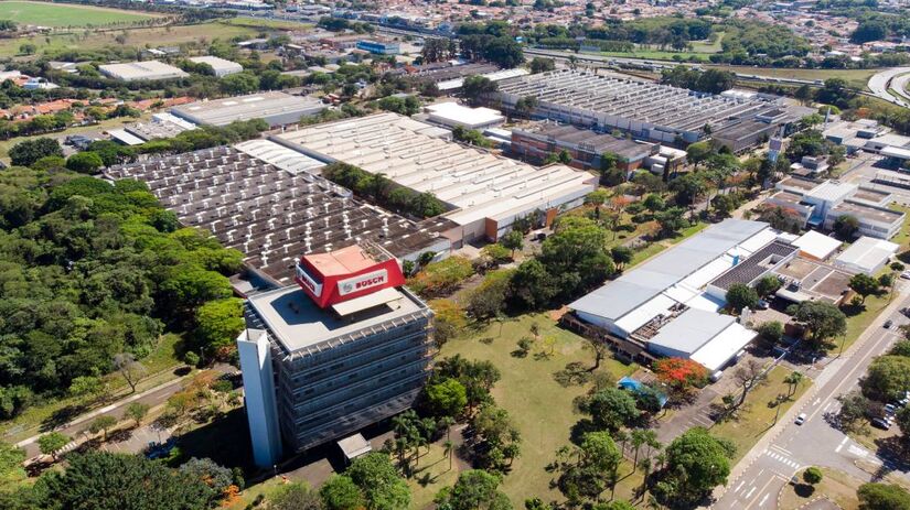 Campinas sedia grandes empresas e é uma das principais economias do estado. Foto: Bosch Brasil/Divulgação