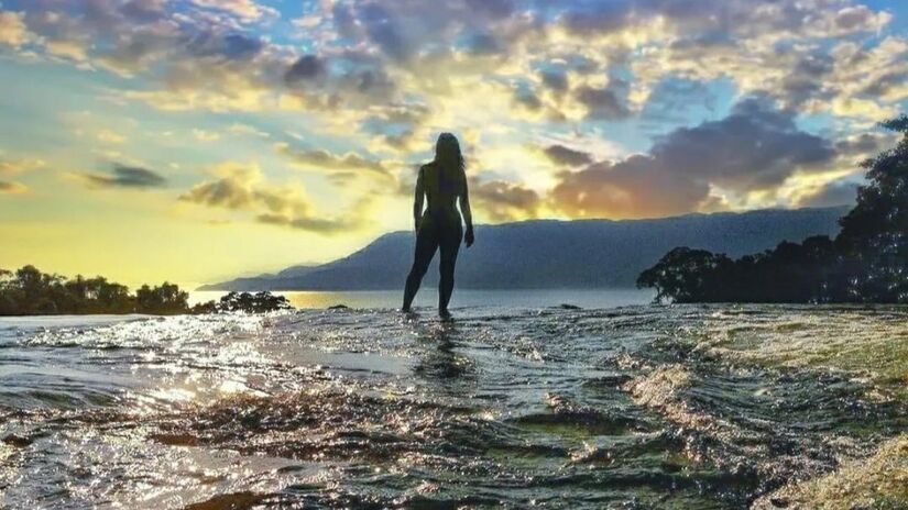 É um belo lugar para fazer aquela foto que vai bombar no seu Instagram, mas não esqueça de curtir a real beleza daquilo tudo. Foto: Divulgação/Instagram/@anapaula_pauluk