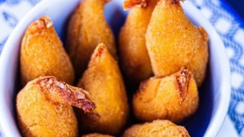 Festival também apresenta a coxinha de camarão com queijo

/Reprodução/Redes sociais