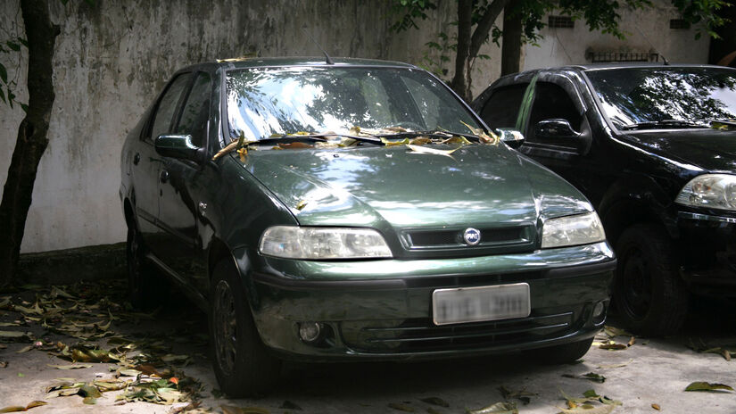 Siena também teria sido usado por um dos criminosos em atentado na Grande São Paulo. Thiago Neme/Gazeta de S. Paulo 