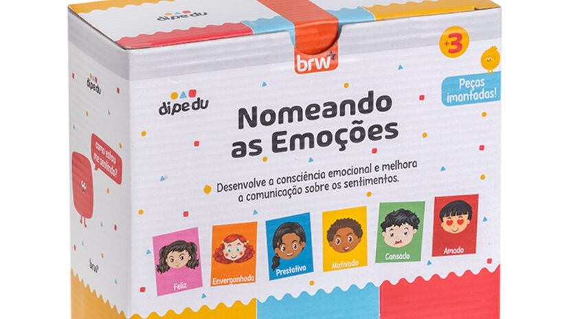 Jogo Nomeando as Emoções ajuda a criança a identificar e lidar com seus sentimentos. Foto: Divulgação