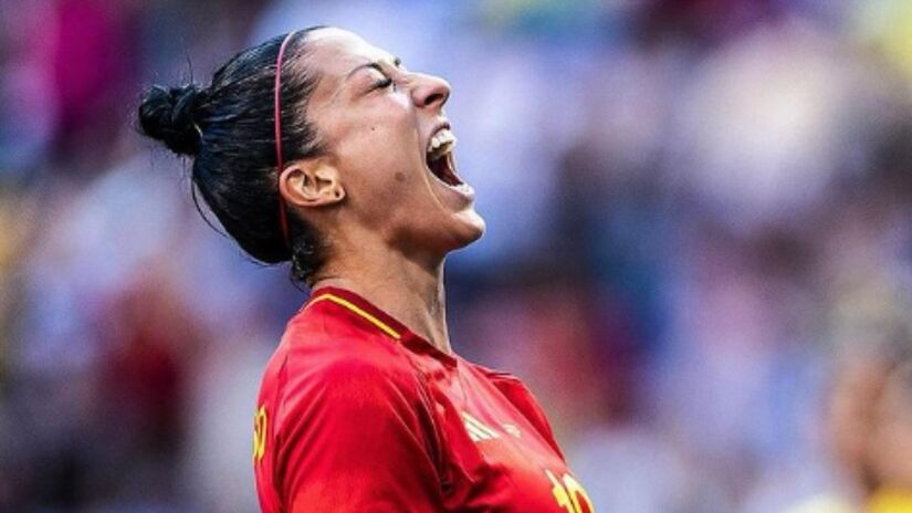 Jennifer Hermoso é a ganhadora do prêmio Sócrates.

Foto: Reprodução/Redes sociais
