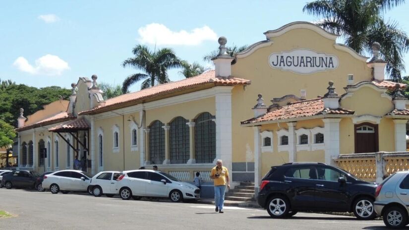 Passeio termina na cidade de Jaguariúna. Foto: Acervo/Associação Brasileira de Preservação Ferroviária (ABPF)