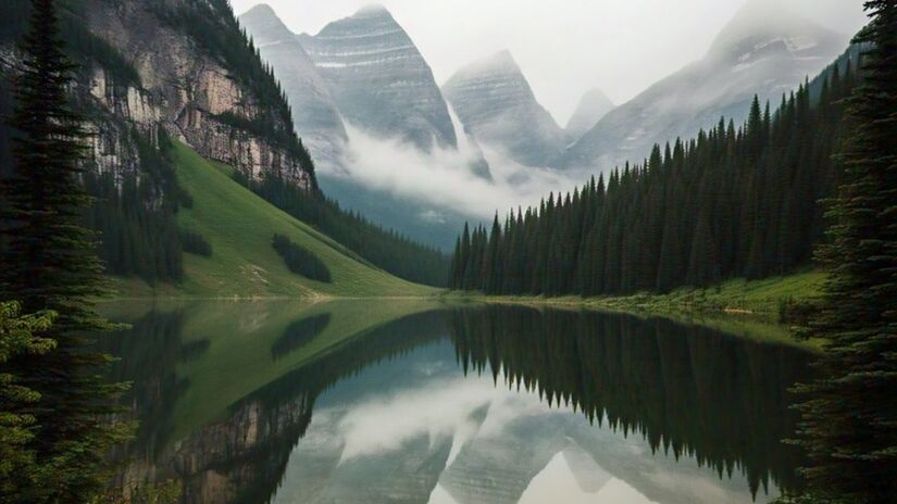 Imagine uma paisagem de montanha com um lago tranquilo

/Imagem criada por IA