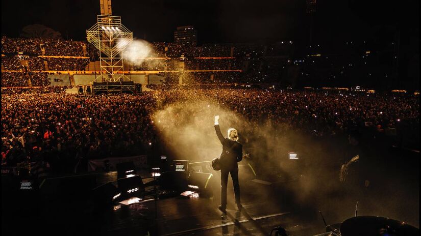 Esta nova fase da turnê, que já passou por outros países da América Latina, como Argentina, Uruguai e Chile, terá uma novidade em sua setlist: a inclusão da última música dos Beatles, 'Now and Then'. Foto: MPL Archive LLP/Photographer MJ Kim