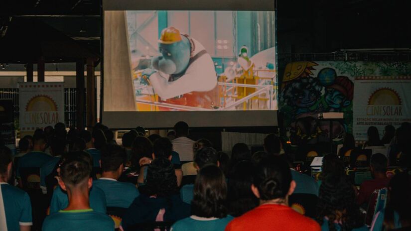 A curadoria dos curta-metragens que compõem a programação da passagem do projeto pela cidade de Porto Feliz foi realizada pelo Midiativa (Centro Brasileiro de Mídia para Crianças e Adolescentes), responsável pelo Festival comKids. Foto: Lucas Rosendo/Divulgação 