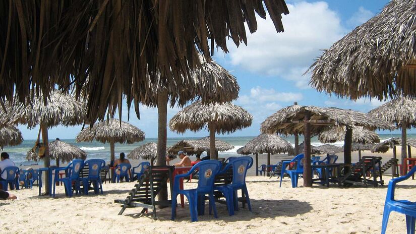 Praia do FuturoCE - Foto: Jorge Andrade / Wikimedia Commons