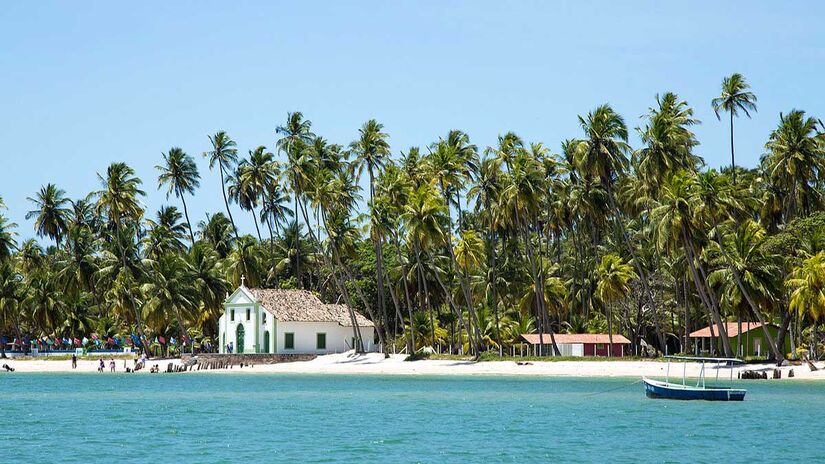 Praia dos Carneiros-PE - Foto: Vanessa Lima / Wikimedia Commons