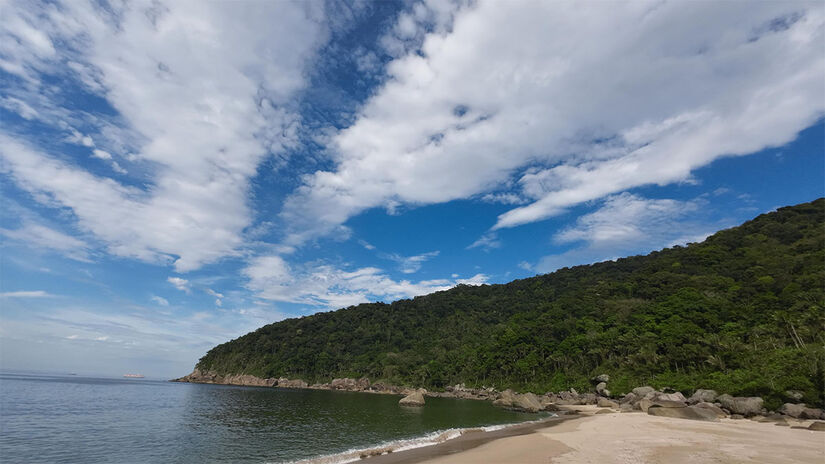 Praia Saco do Major - Foto: Daniel Villaça / GSP