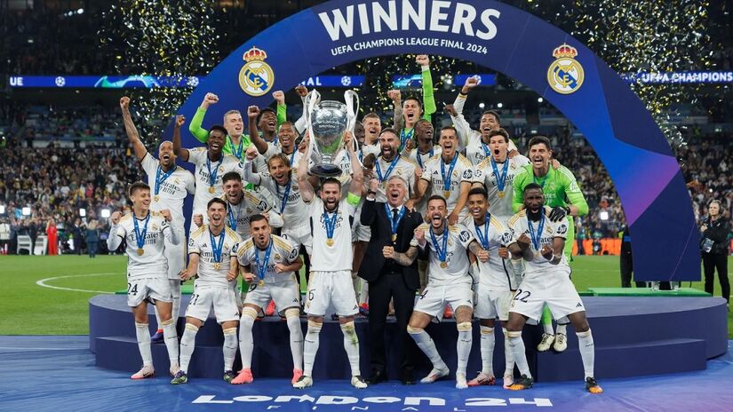 Real Madrid é eleito o melhor time de futebol masculino.

/Foto: Divulgação