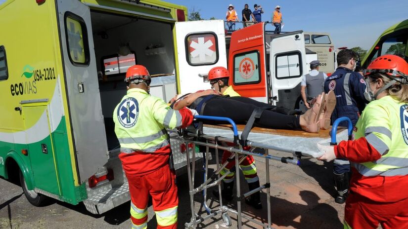 Plano de preparação para emergências e equipe é inspirado em acidente real, já vivenciado pelas equipes da concessionária. Foto: Divulgação