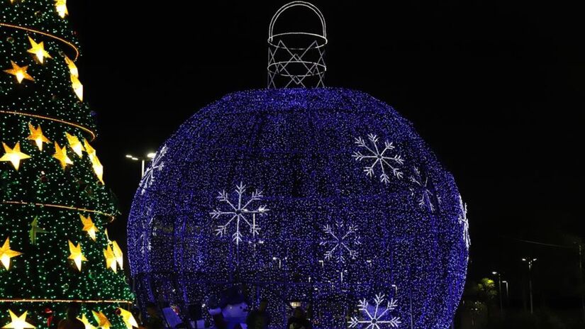 Natal Encantado começa com o acendimento das luzes.

/Divulgação