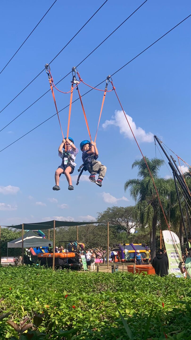 Aos pequenos com até 5 anos, a Área Kids é um espaço com atividades seguras e apropriadas para a faixa etária. Foto: Divulgação