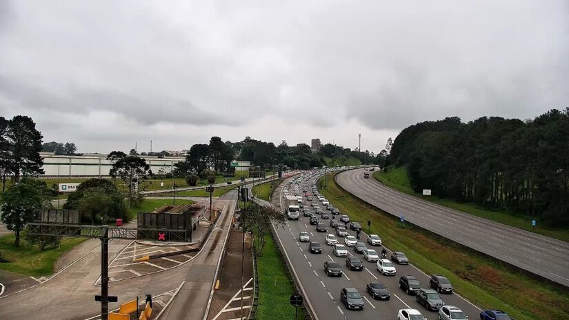 Segundo a Artesp, há trechos com neblinas no sentido do litoral de São Paulo. Foto: Divulgação/Artesp