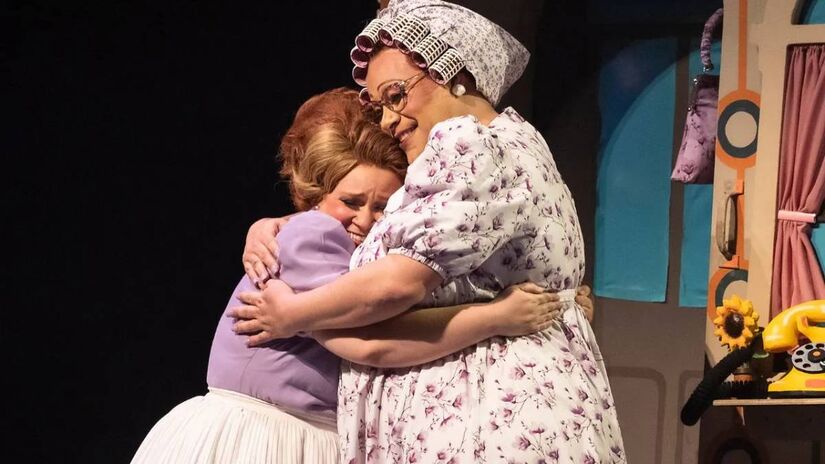 Entre os musicais estrangeiros, 'Hairspray', em cartaz no Teatro Renault, lidera a lista com 12 indicações. Foto: João Caldas/Divulgação