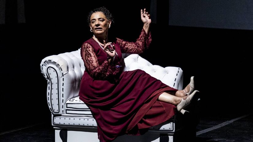 O Galpão Amado, da Cia. Teatral Amadododito, localizado na região do Bom Retiro, em São Paulo, é palco do espetáculo "O Grande Lapso de Berta Valentina", do Teatro Cartum. Foto: FVFilmes/Divulgação 