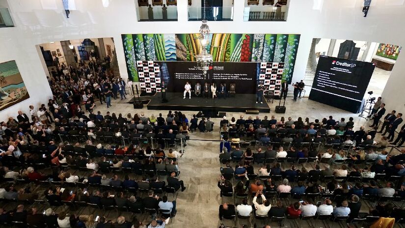 Cerimônia ocorreu no Palácio dos Bandeirantes, nesta quarta-feira (6/11). Foto: Divulgação/Governo de SP