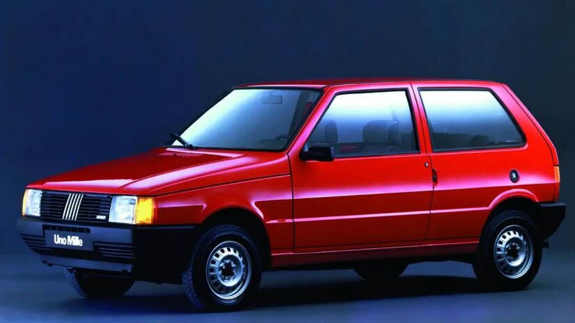 Fiat Uno Mille é barato, confiável e muito difícil de dar problema. Foto: Divulgação/Fiat