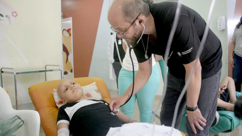 A TUCCA é uma associação sem fins lucrativos que, desde 1998, dedica-se integralmente a oferecer tratamento multidisciplinar e humanizado para crianças e adolescentes com câncer. Foto: Thiago Neme/Gazeta de S.Paulo