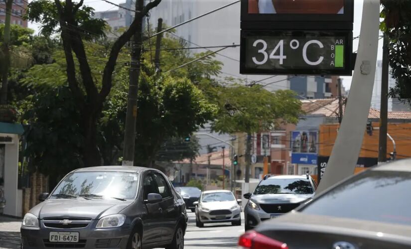 Maio começou com dias quentes em São Paulo.
Foto: Paulo Pinto/Agência Brasil
