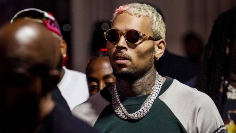 No dia 21 de dezembro, o rapper Chris Brown fez o show de greatest hits no Brasil. Foto: Reprodução/Instagram
