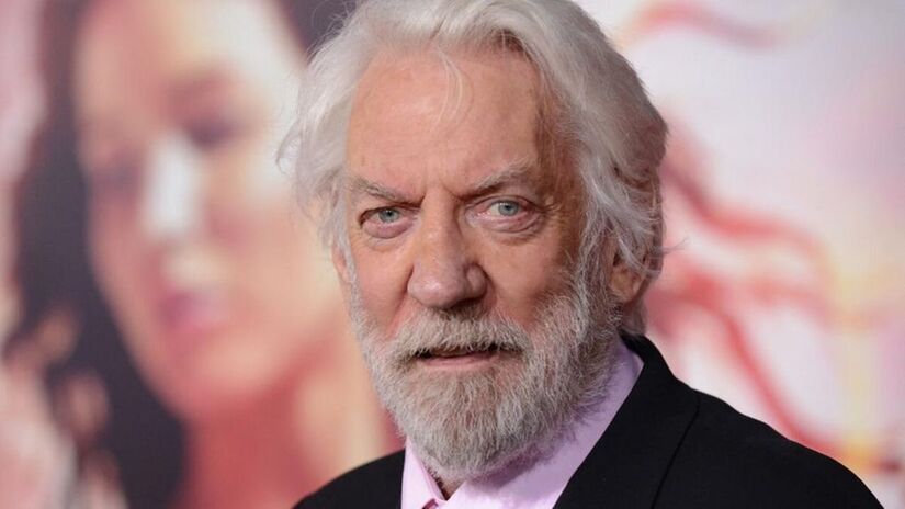 Donald Sutherland atuou em produções de grande sucesso, como Jogos Vorazes - Imagem: Reprodução