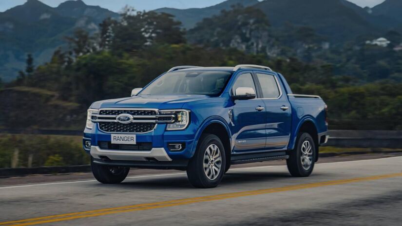 Ford Ranger tem longa duração, robusta, confiável e encara grandes desafios. Foto: Divulgação/Ford